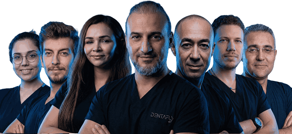 Experienced dental team at Dentafly London providing advanced cosmetic and restorative dentistry